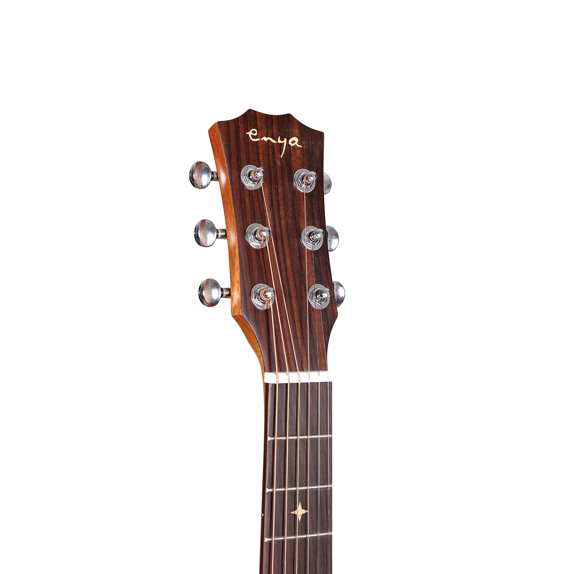 Enya EB-01 EQ Mini Travel Guitar- Natural Matt