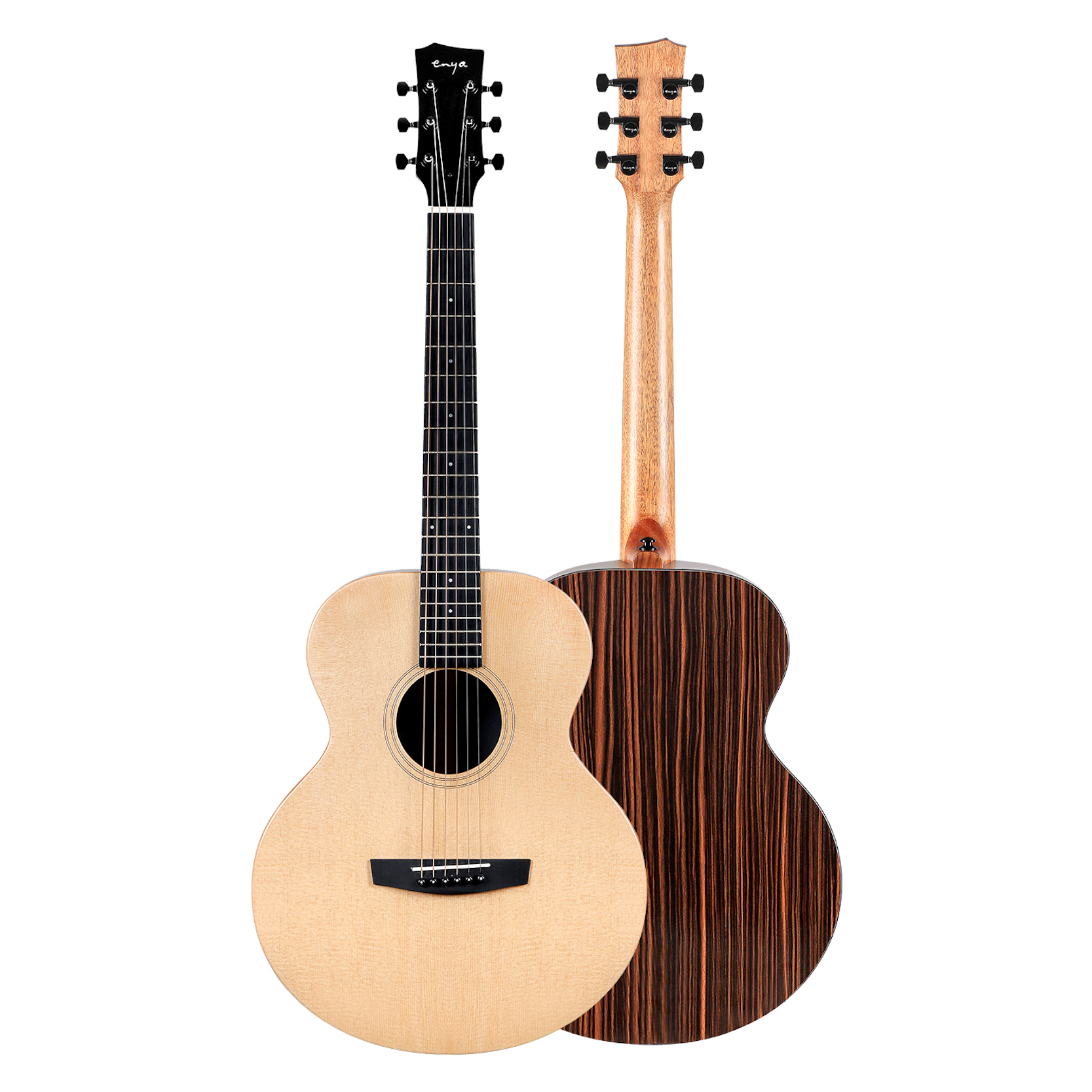 Enya EM-X1 PRO SP1 EQ 36TransAcoustic Guitar- Natural Matt Finish