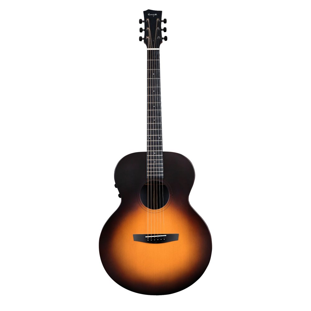 Enya EM-X1 PRO EQ 36TransAcoustic Guitar- Sunburst Matt Finish