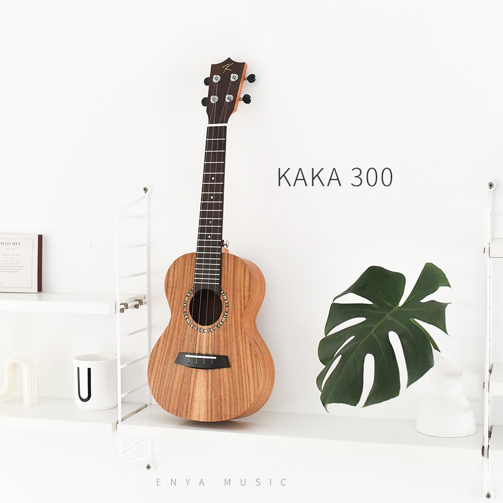 Enya Kaka KUC 300 Concert Ukulele - Koa finish