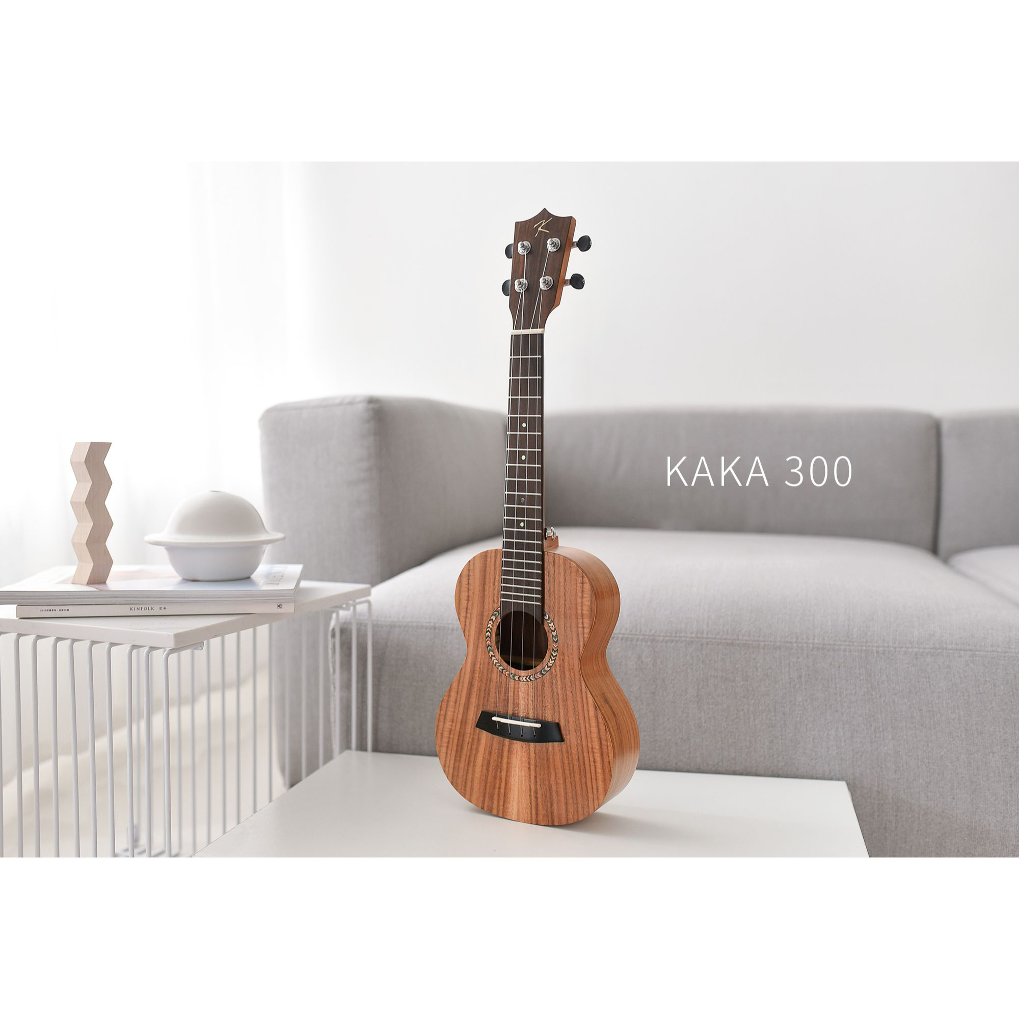 Enya Kaka KUC 300 Concert Ukulele - Koa finish