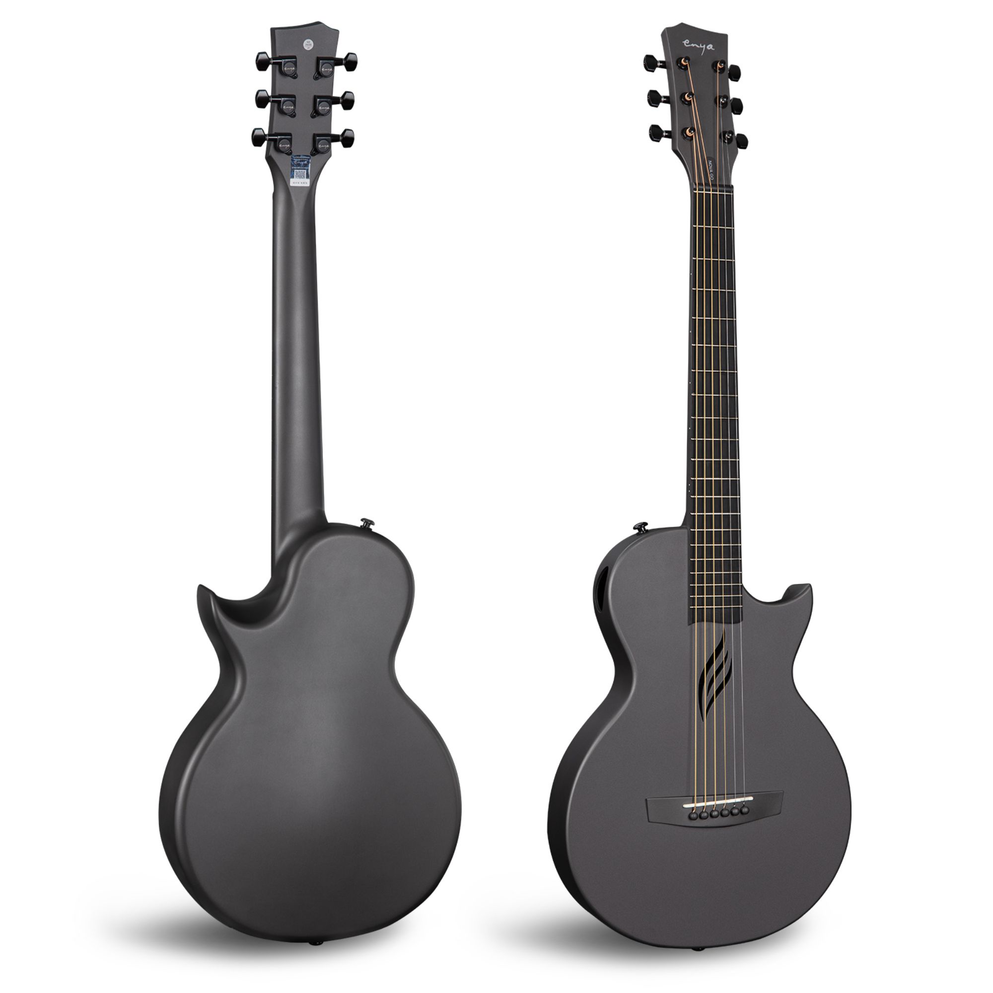 Enya Nova GO SP1 Black - Transacoustic with APP connectivity