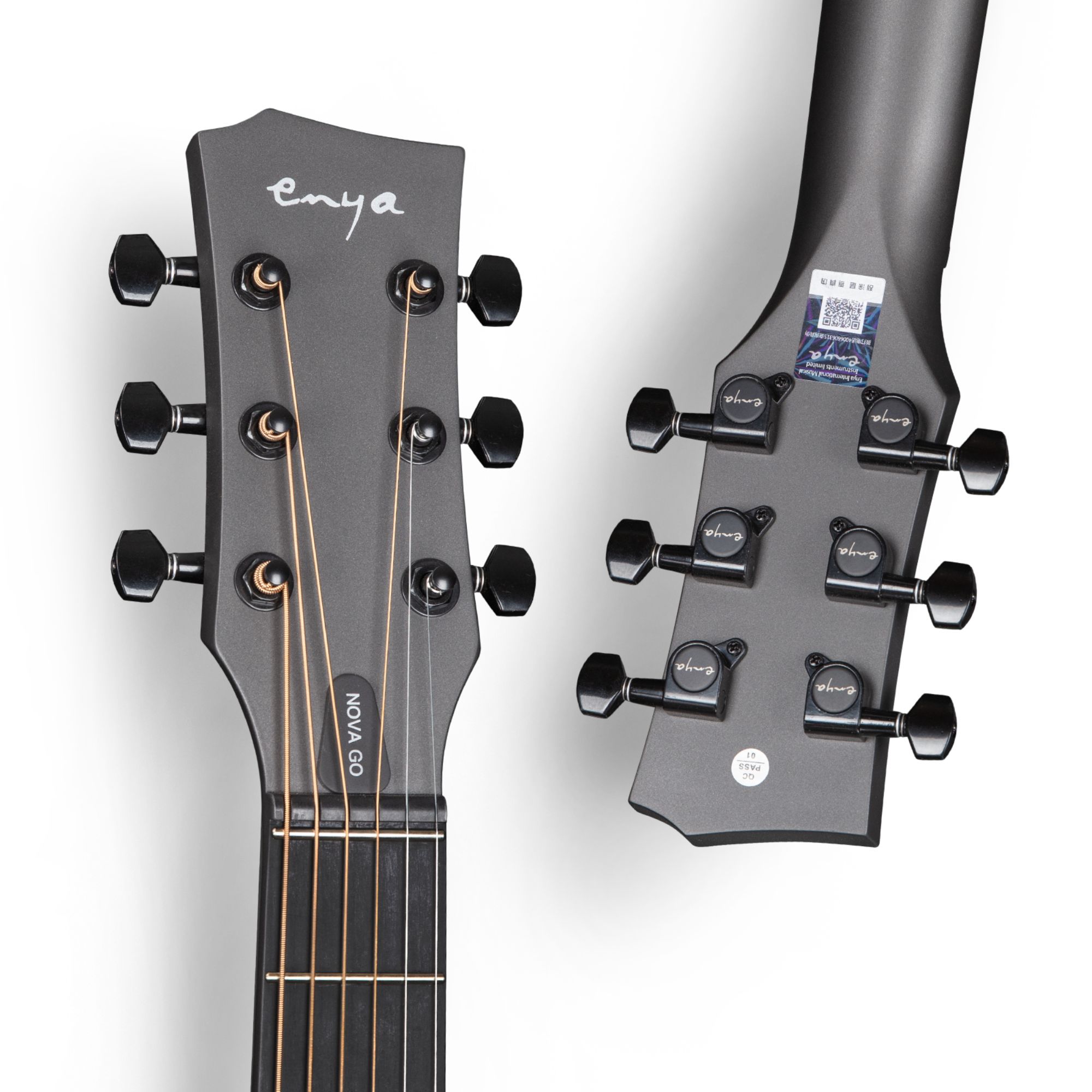 Enya Nova GO SP1 Black - Transacoustic with APP connectivity