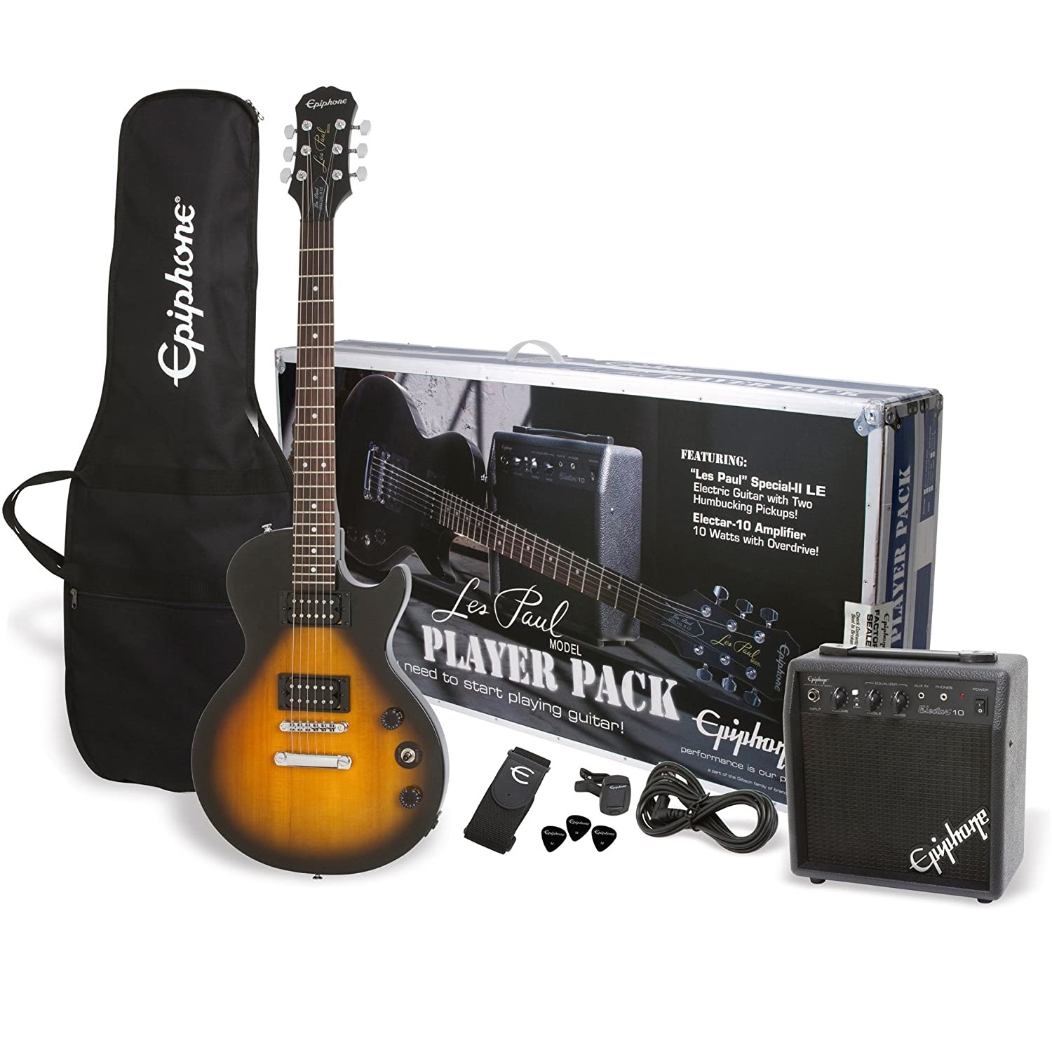 Epiphone Les Paul Electric Guitar Player Pack