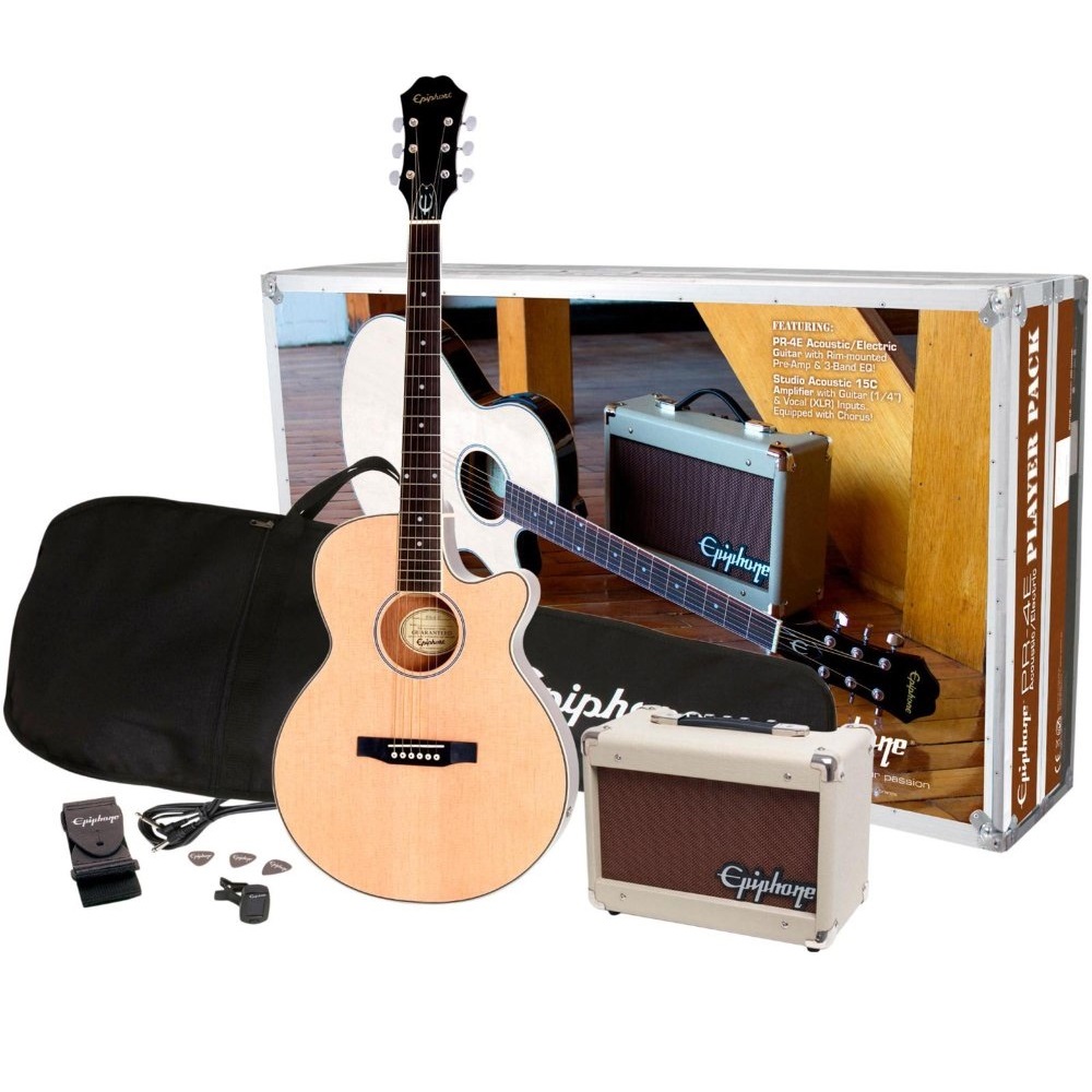 Epiphone PR-4E Acoustic Electric Player Pack