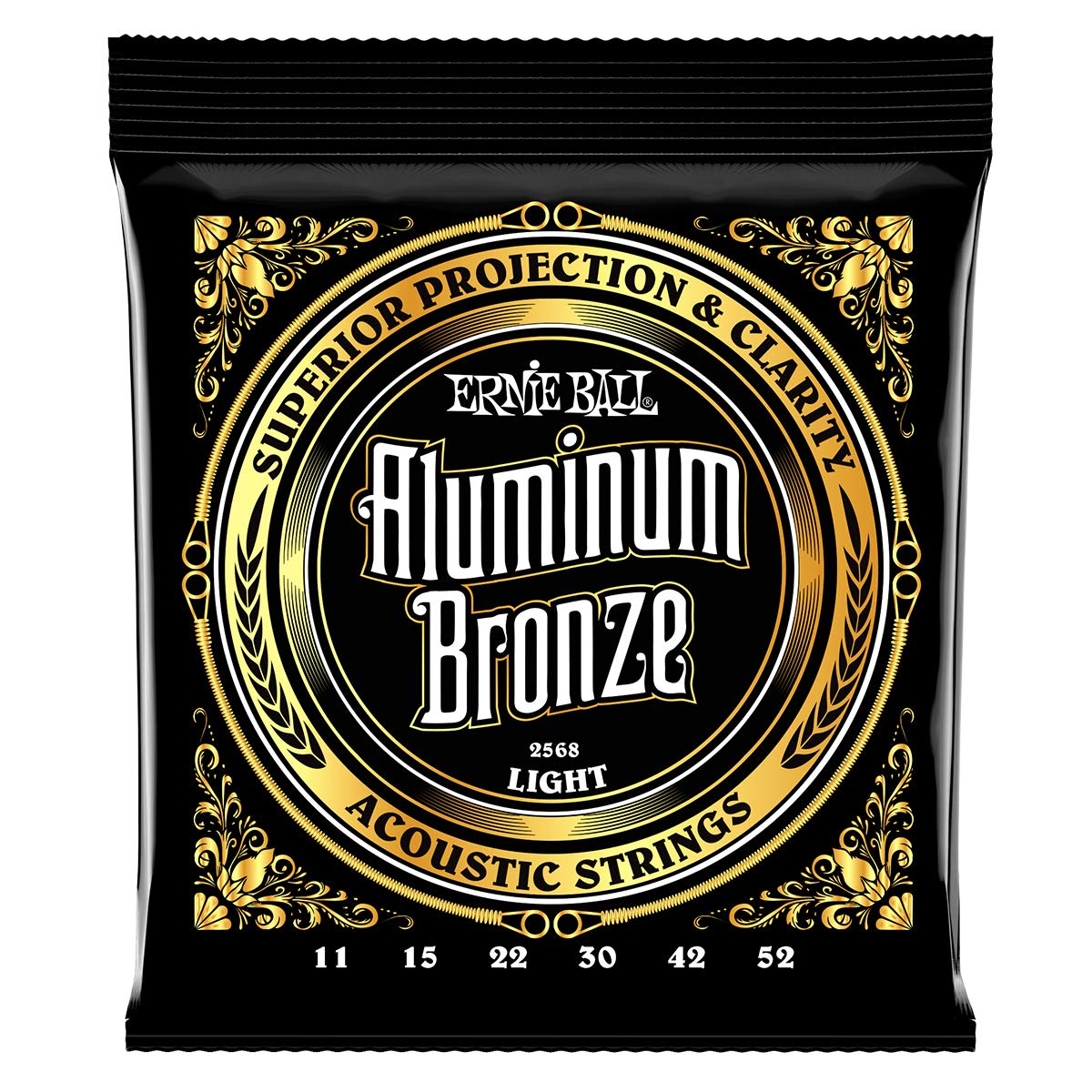 Ernie Ball 2568 Acoustic Guitar Strings - Aluminum Bronze 011-052
