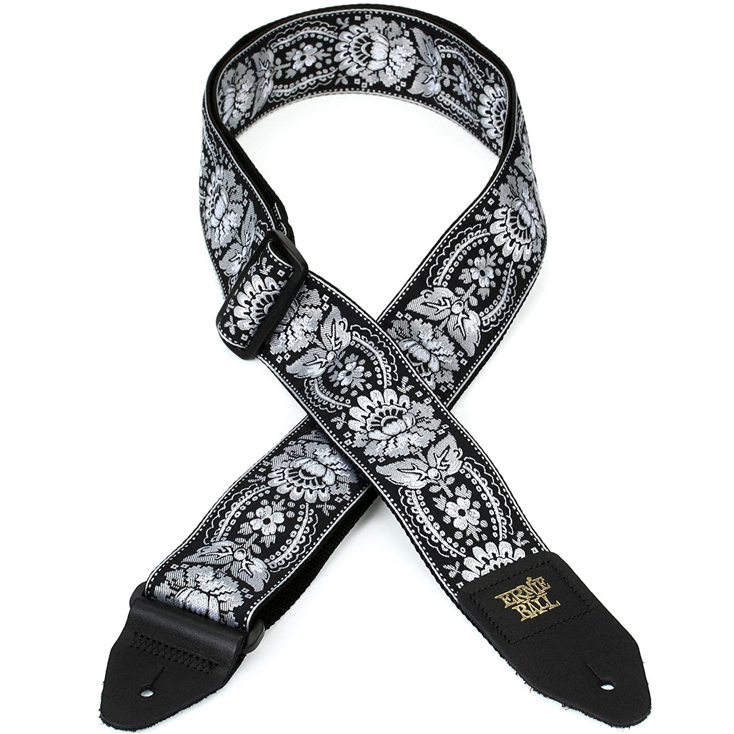 Ernie Ball 4150 Silver Orleans Jacquard Guitar Strap