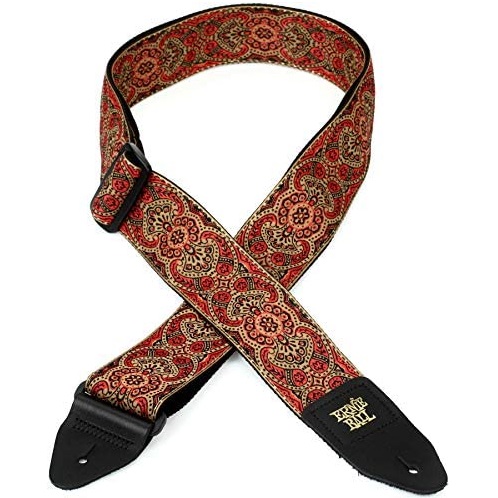 Ernie Ball 4162 Crimson Paisley Jacquard Guitar Strap
