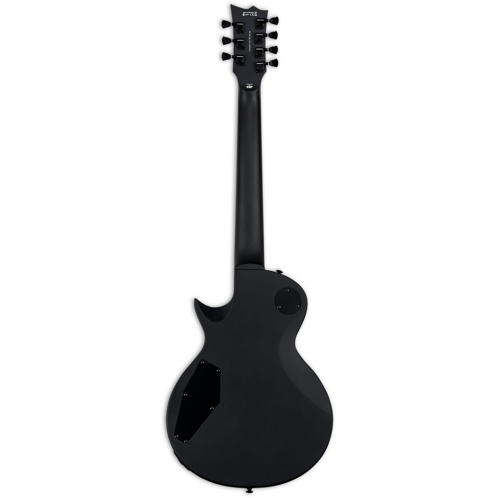 ESP EC-257 7 String Electric Guitar - Jatoba Fretboard - Black Satin