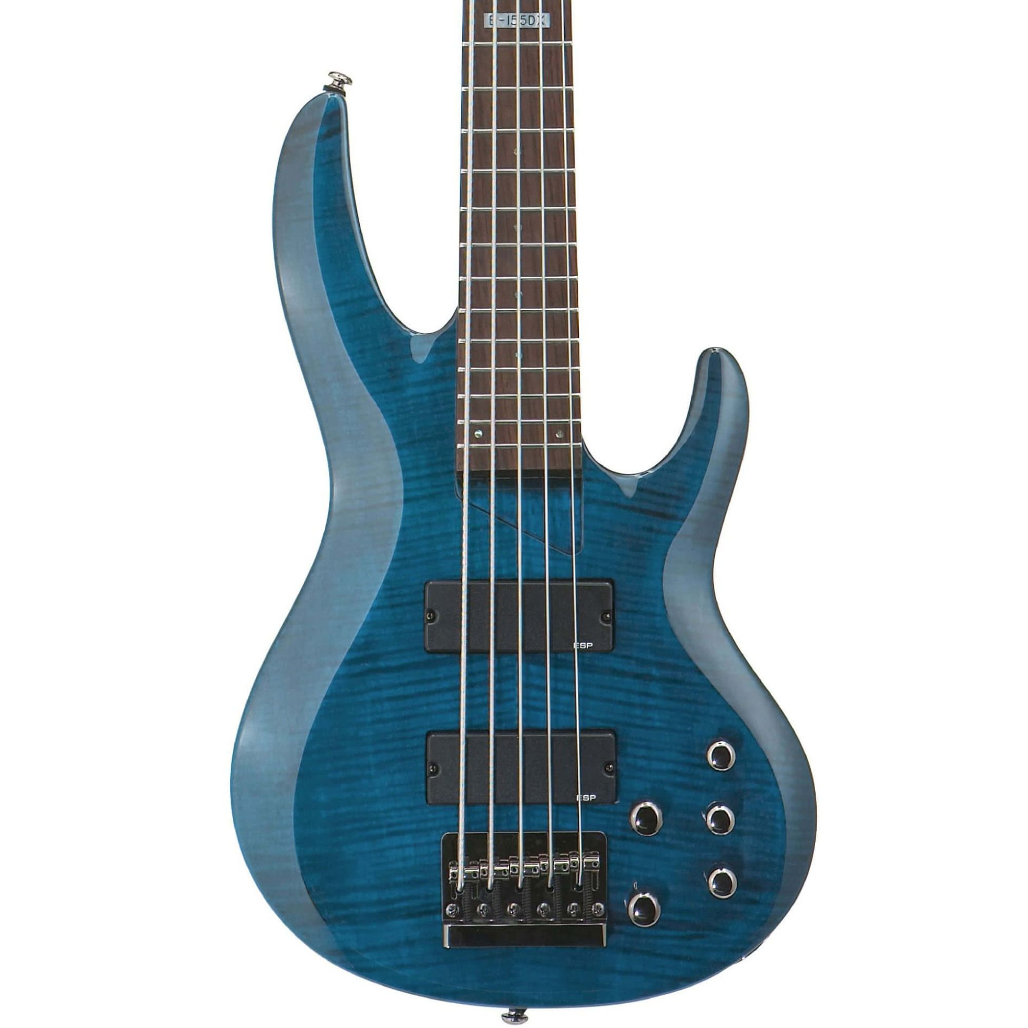 ESP LB155 DXSTB See Thu Blue Electric Bass Guitar