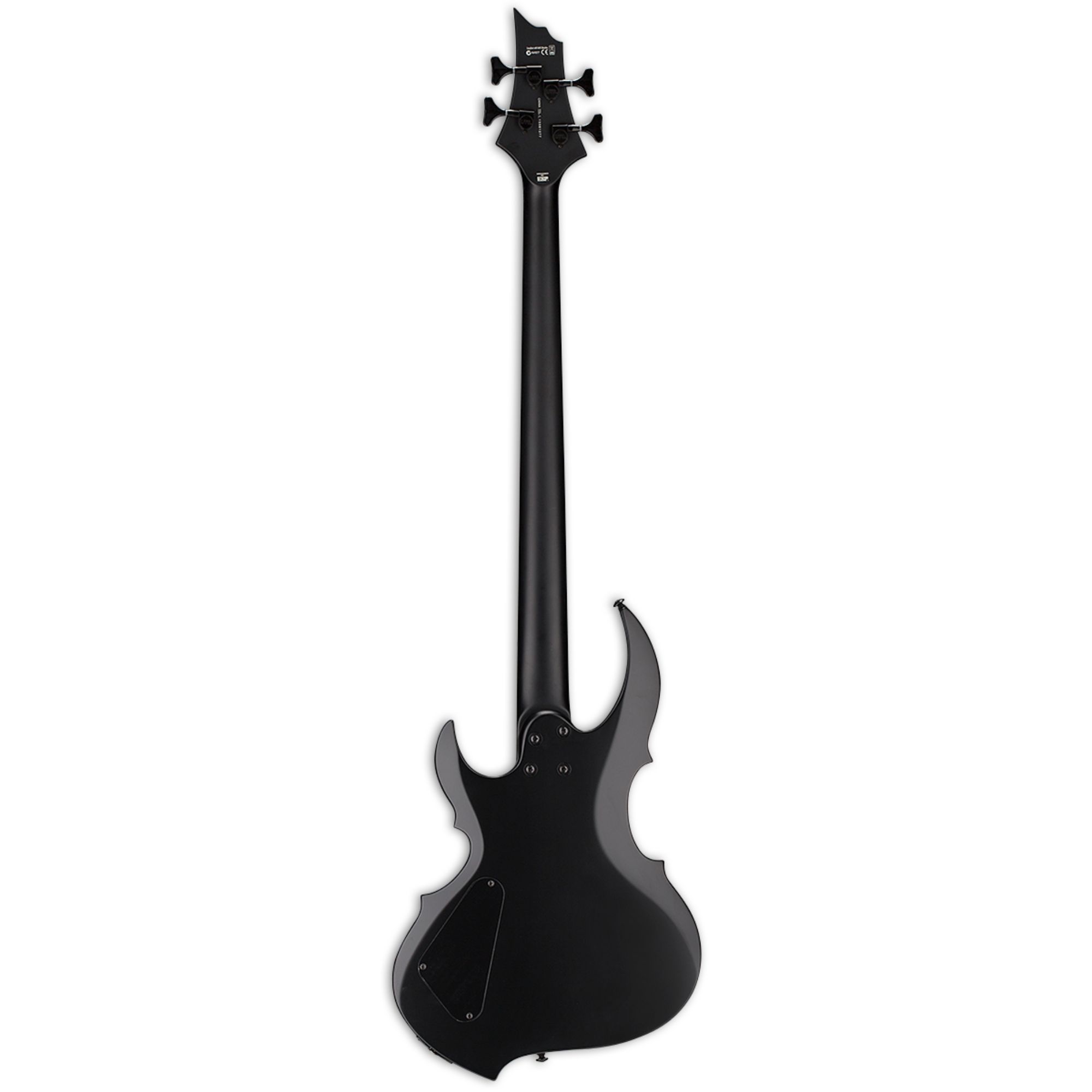 ESP Tom Araya Signature TA-204 FRX 4 String Bass Guitar - Black Satin