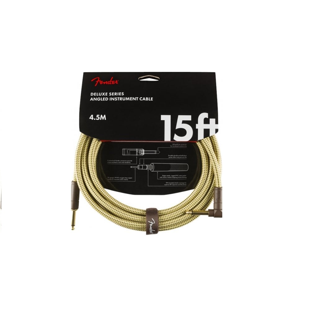 Fender Original Series Straight to Straight Instrument Connector Cables 15ft