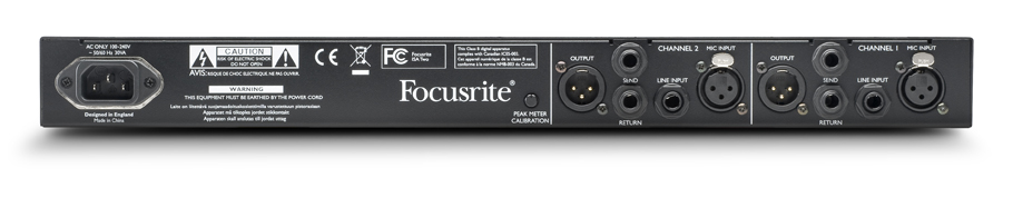 Focusrite ISA Two 2-channel Microphone Preamp