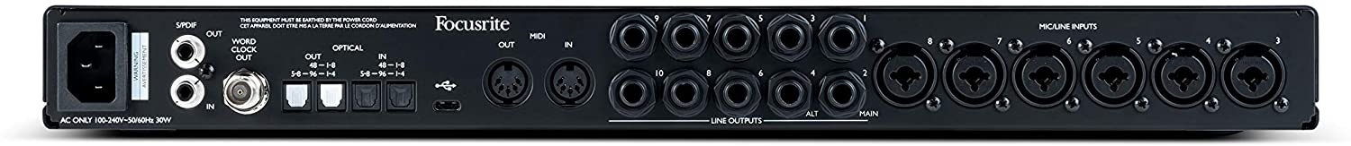 Focusrite Scarlett 18i20 3rd Gen USB Audio Interface with Pro Tools