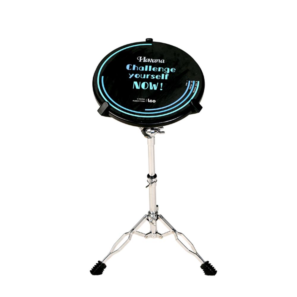 Havana C8-12 12inch Drum Practice Foam Pad with Stand