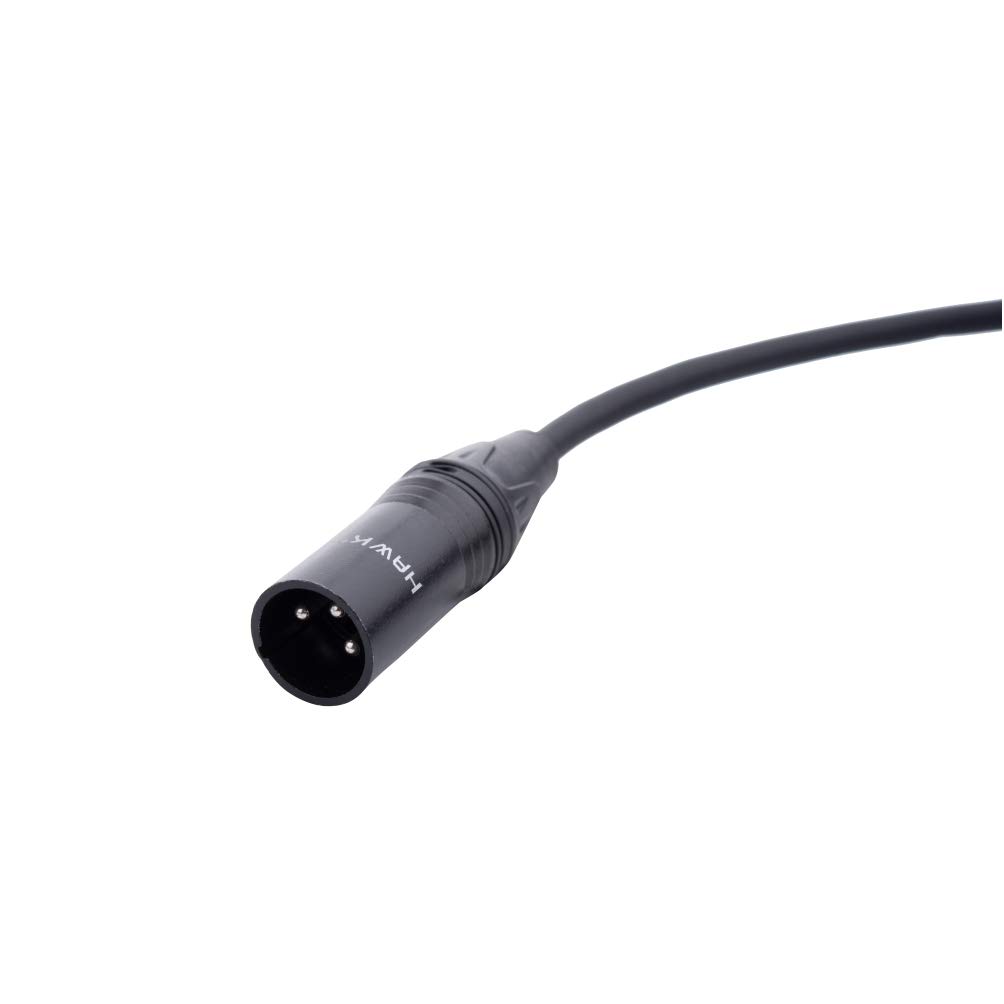 HAWK PROAUDIO SXSG005 Gold Series 635mm TRS Male to XLR Male - 5 Feet
