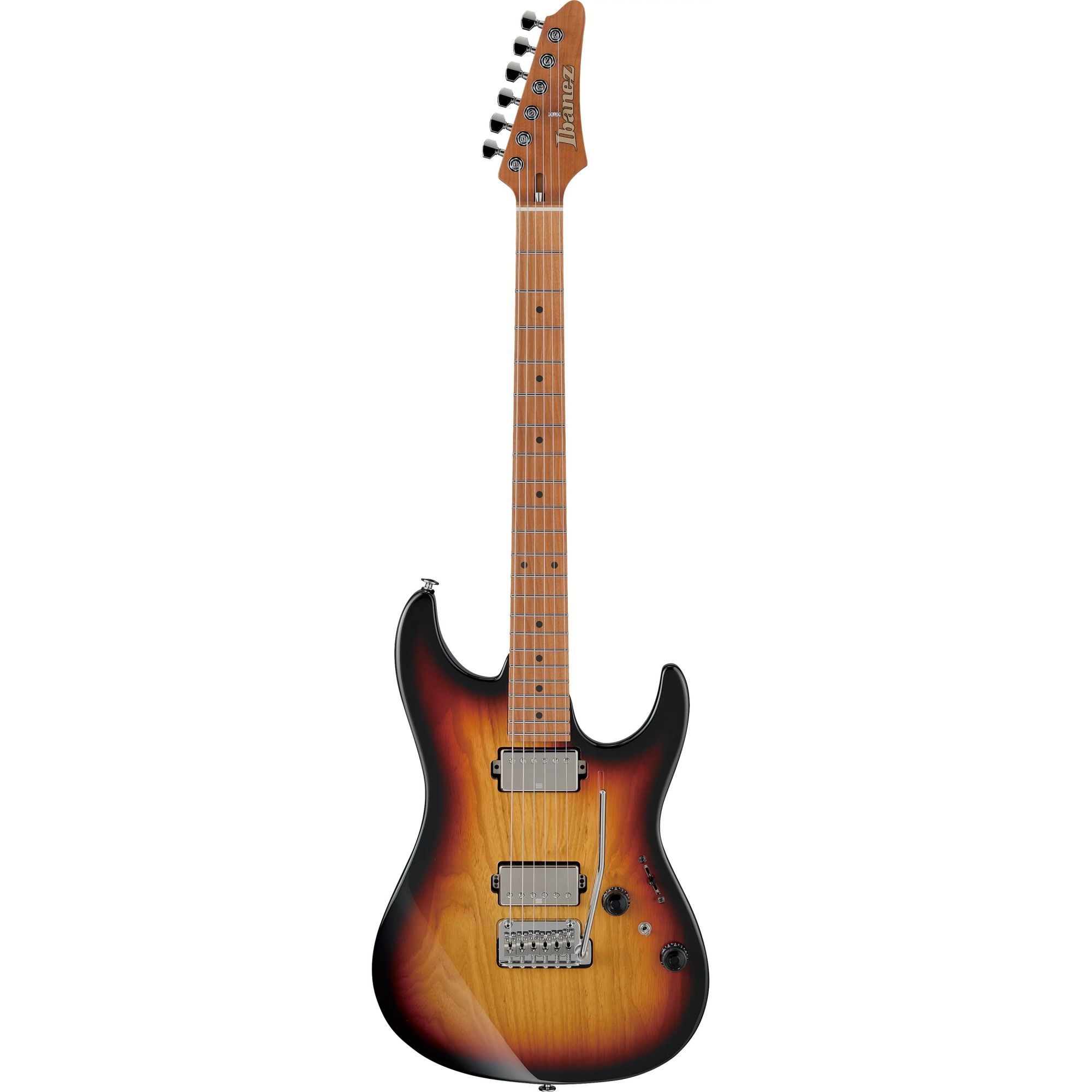Ibanez AZ Prestige Series AZ2202A 6 String Electric Guitar with Case - Tri Fade Burst