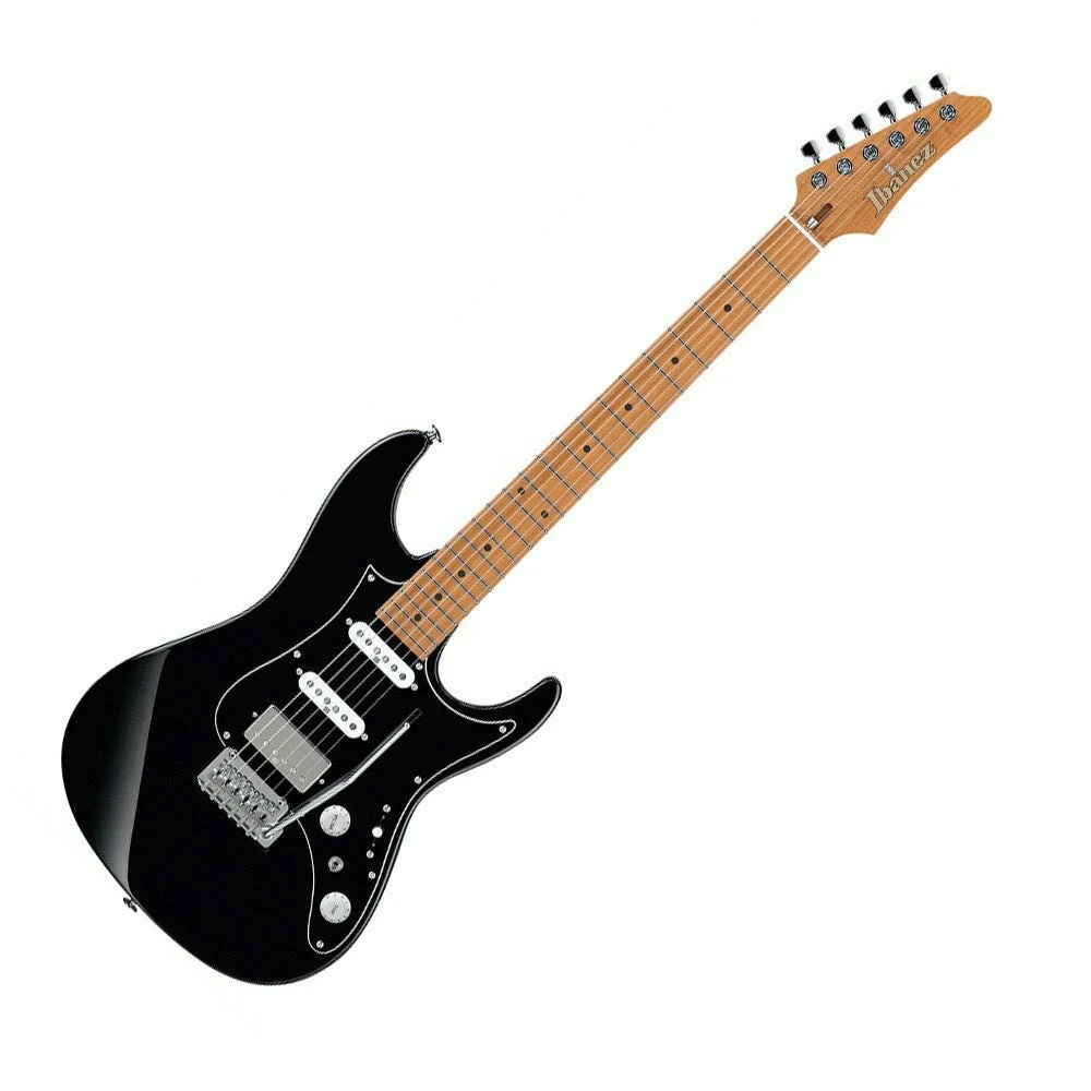 Ibanez AZ Prestige Series AZ2204B 6 String Electric Guitar with Case - Black