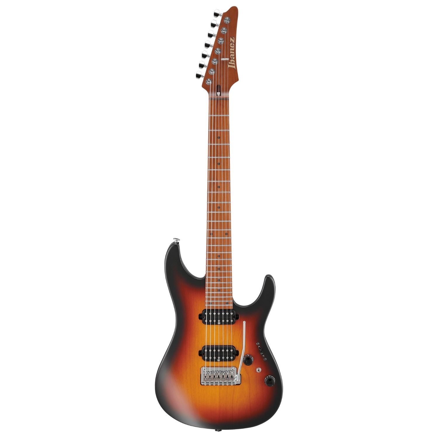 Ibanez Prestige AZ24047 7-string Electric Guitar - Tri Fade Burst Flat