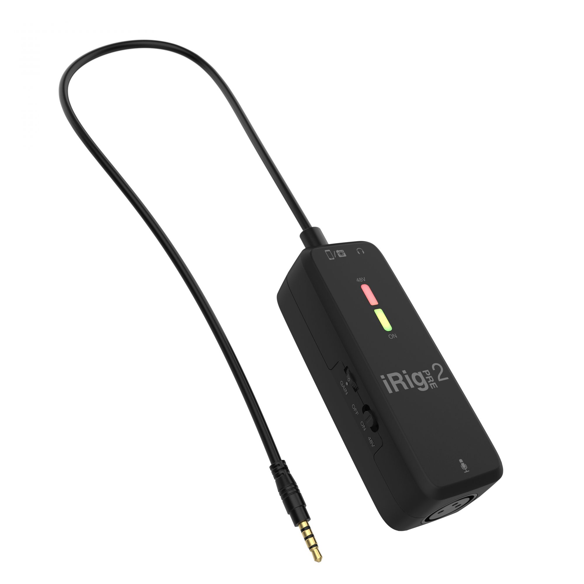 IK Multimedia iRig Pre 2 Ultracompact XLR Microphone Interface