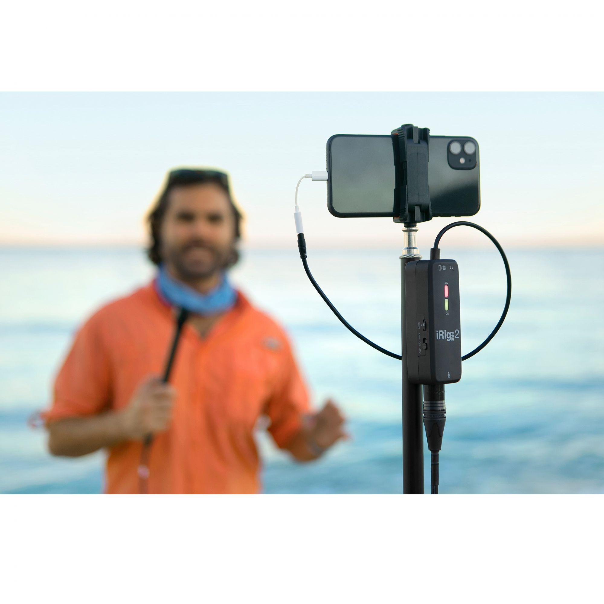 IK Multimedia iRig Pre 2 Ultracompact XLR Microphone Interface