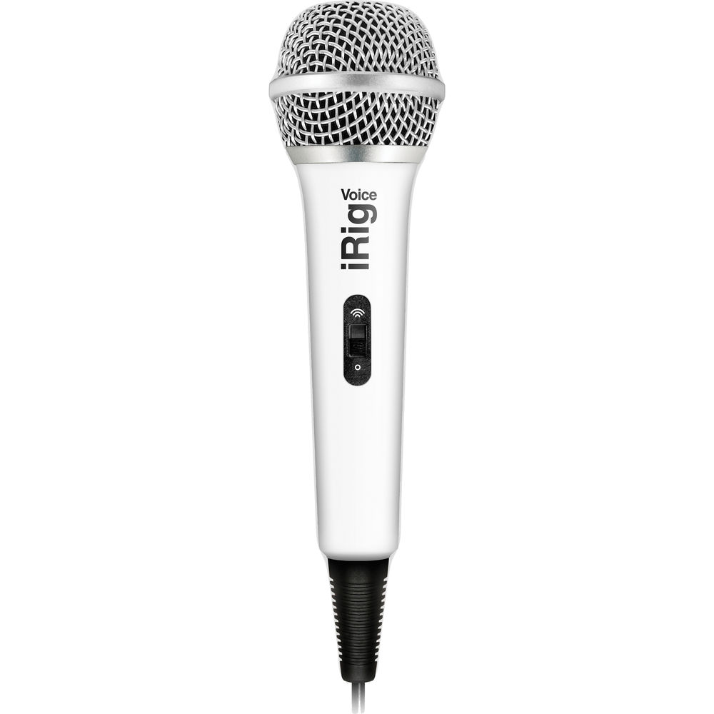 IK Multimedia iRig Voice iOSAndroid Handheld Microphone White