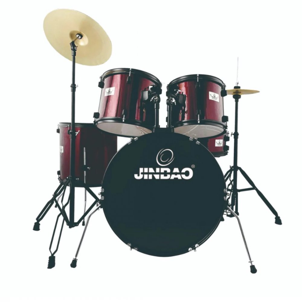 Image of Jinbao JBP1103 5-Piece Acoustic Drum Set