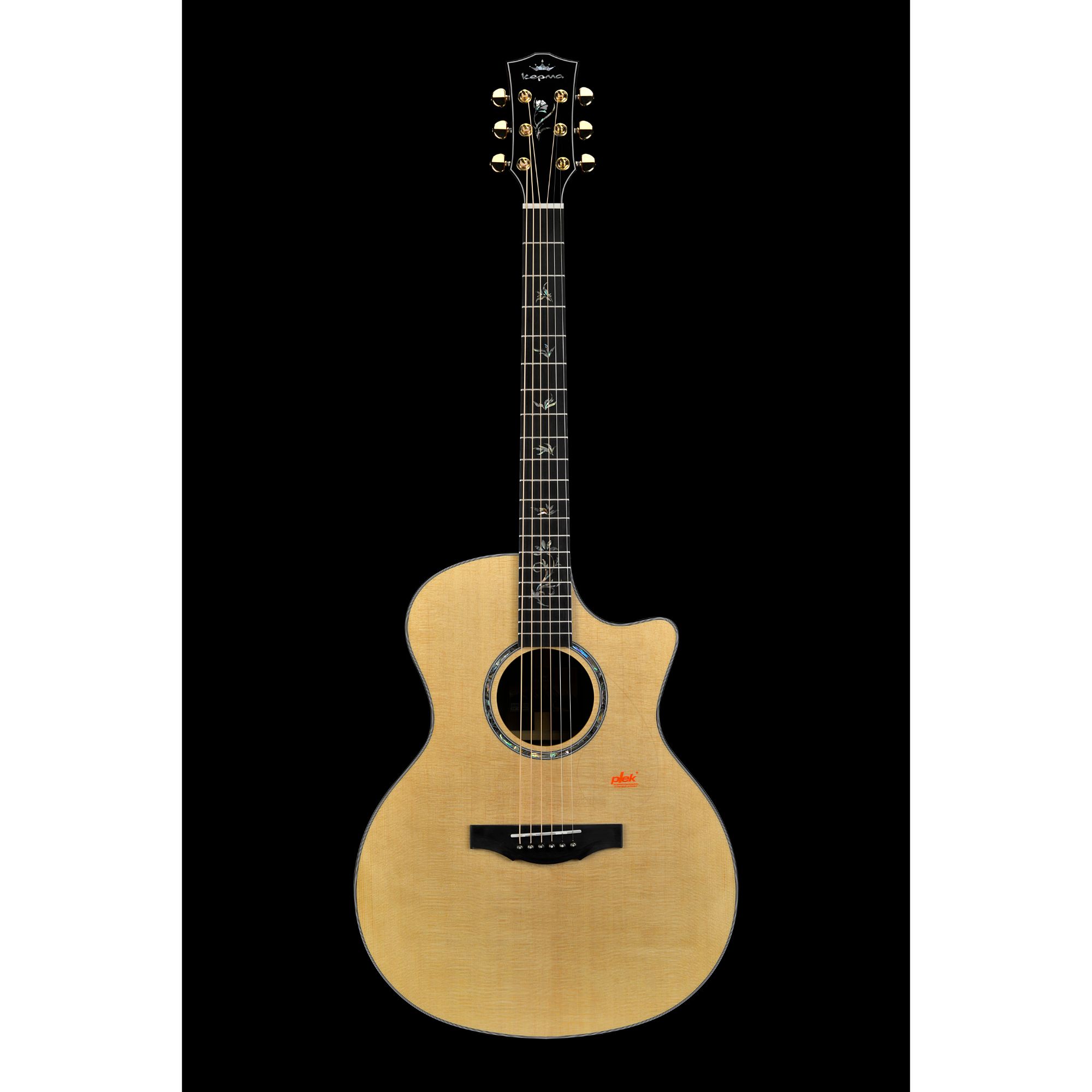 Kepma B1E GA Grand auditorium All solid guitar with Lr baggs stage pro anthem pick up
