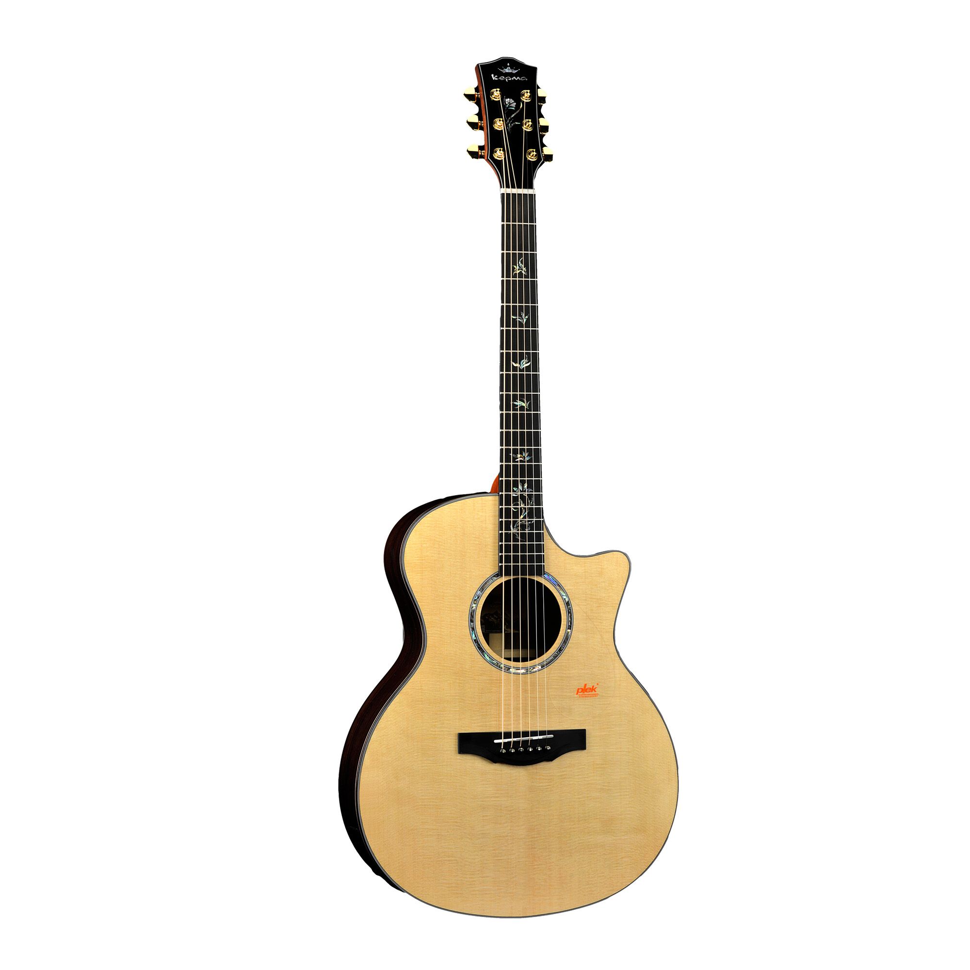 Kepma B1E GA Grand auditorium All solid guitar with Lr baggs stage pro anthem pick up