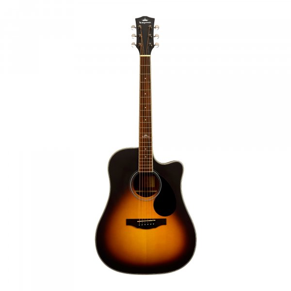 Buy Kepma D1CE TRANS K10- Semi acoustic Guitar- Sunburst Matt | Azad Music