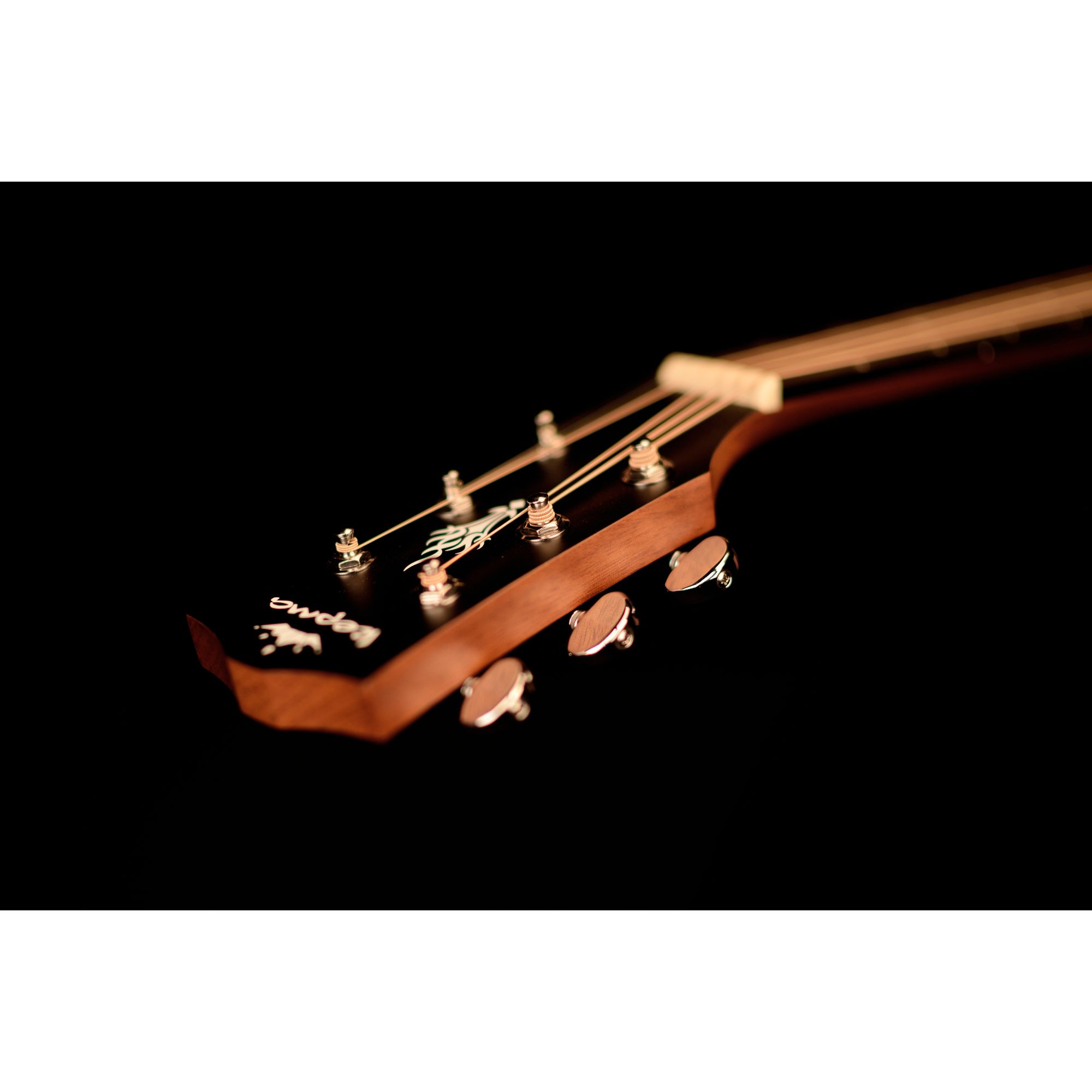 Kepma EAC-E TRANS K10 Semi - Acoustic Guitar - Black Matt