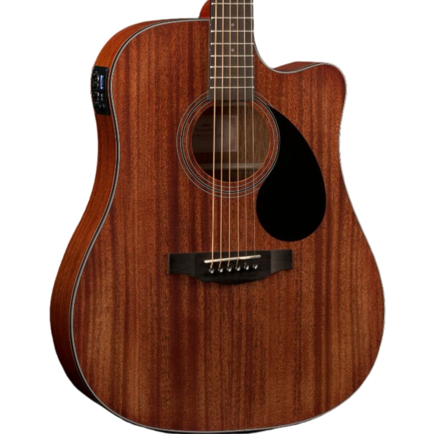 Kepma EDC-E Semi-Acoustic Guitar - Mahogany
