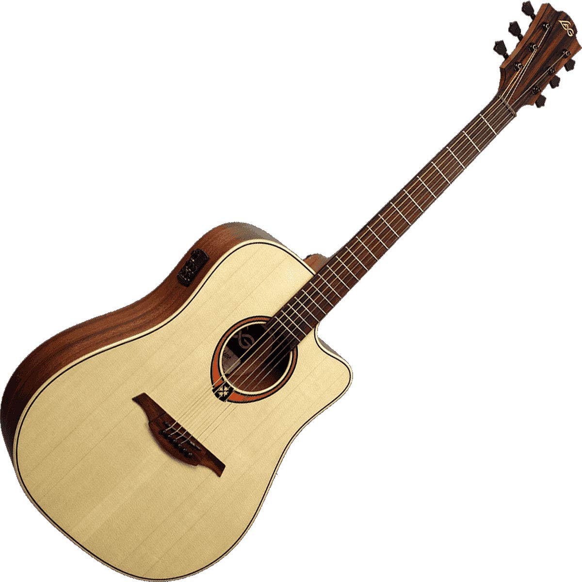 Lag Tramontane T88DCE Dreadnought Cutaway Acoustic Electric Guitar