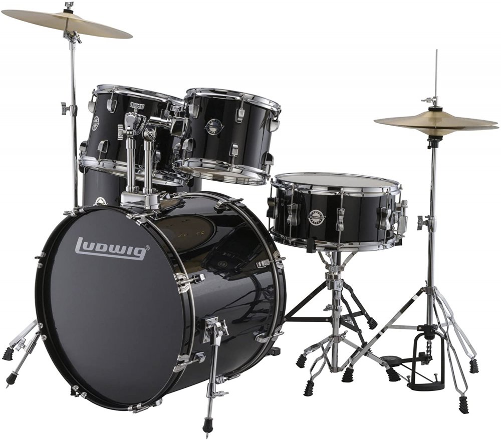 Image of Ludwig Accent Fuse Acoustic Drum Kit - 5 Piece