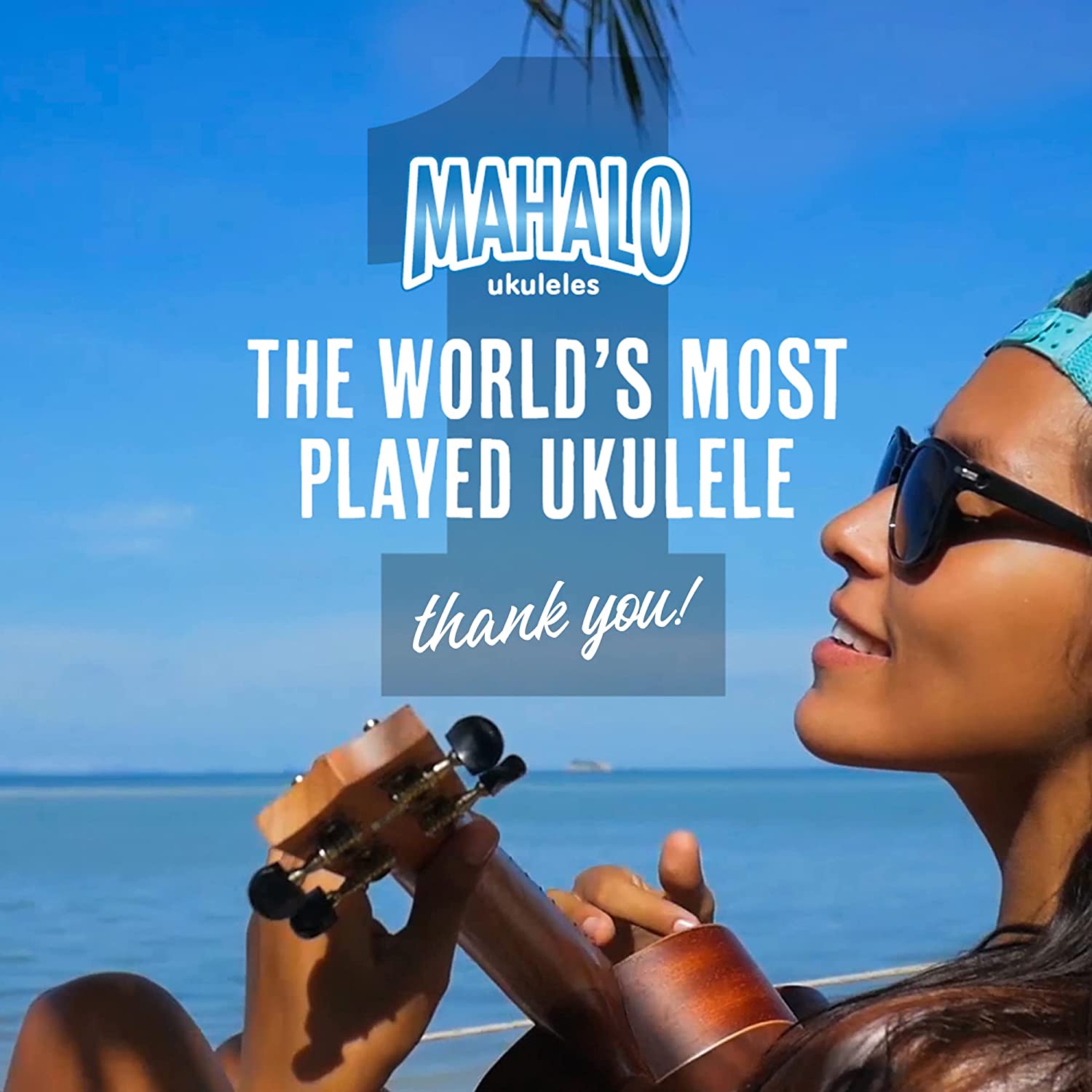 Mahalo Hano Series MH2 Concert Ukulele Transparent Blue