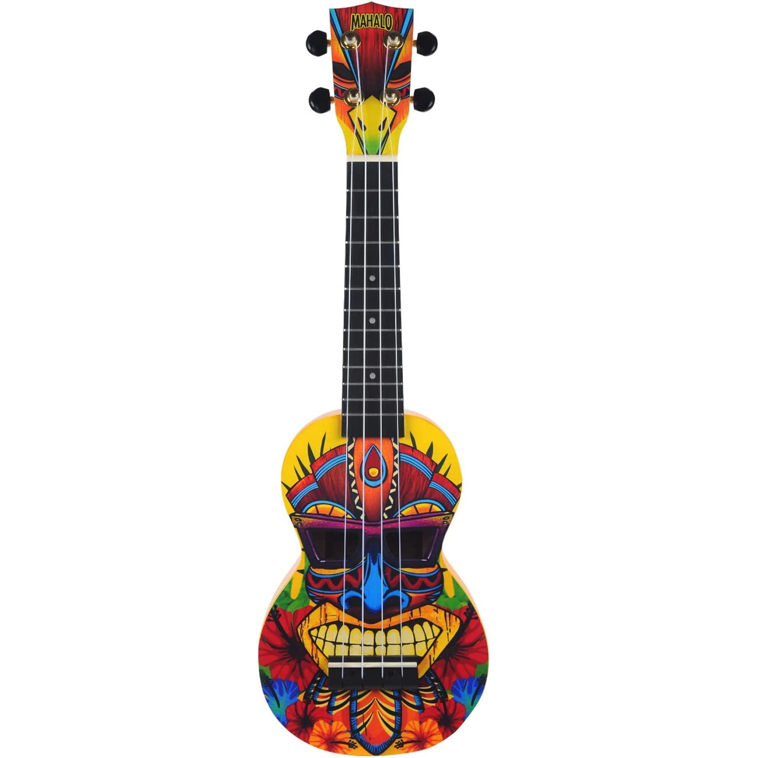 Mahalo MA1TK Soprano Tiki Ukulele