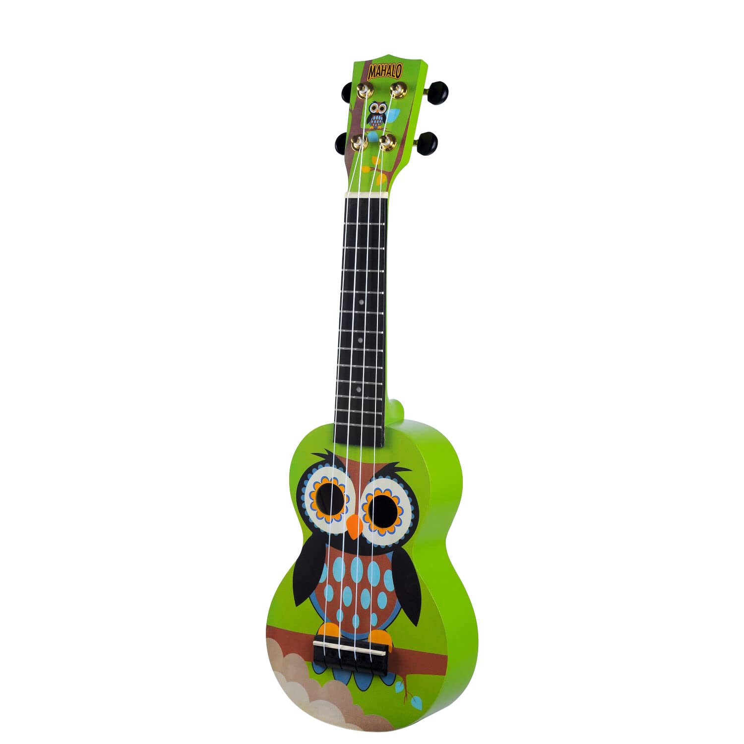 Mahalo MA1WL Owl Art Series Soprano Ukulele