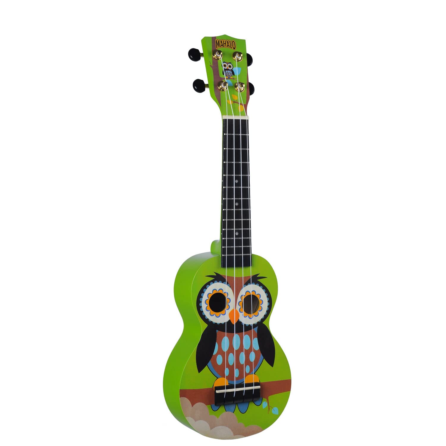 Mahalo MA1WL Owl Art Series Soprano Ukulele