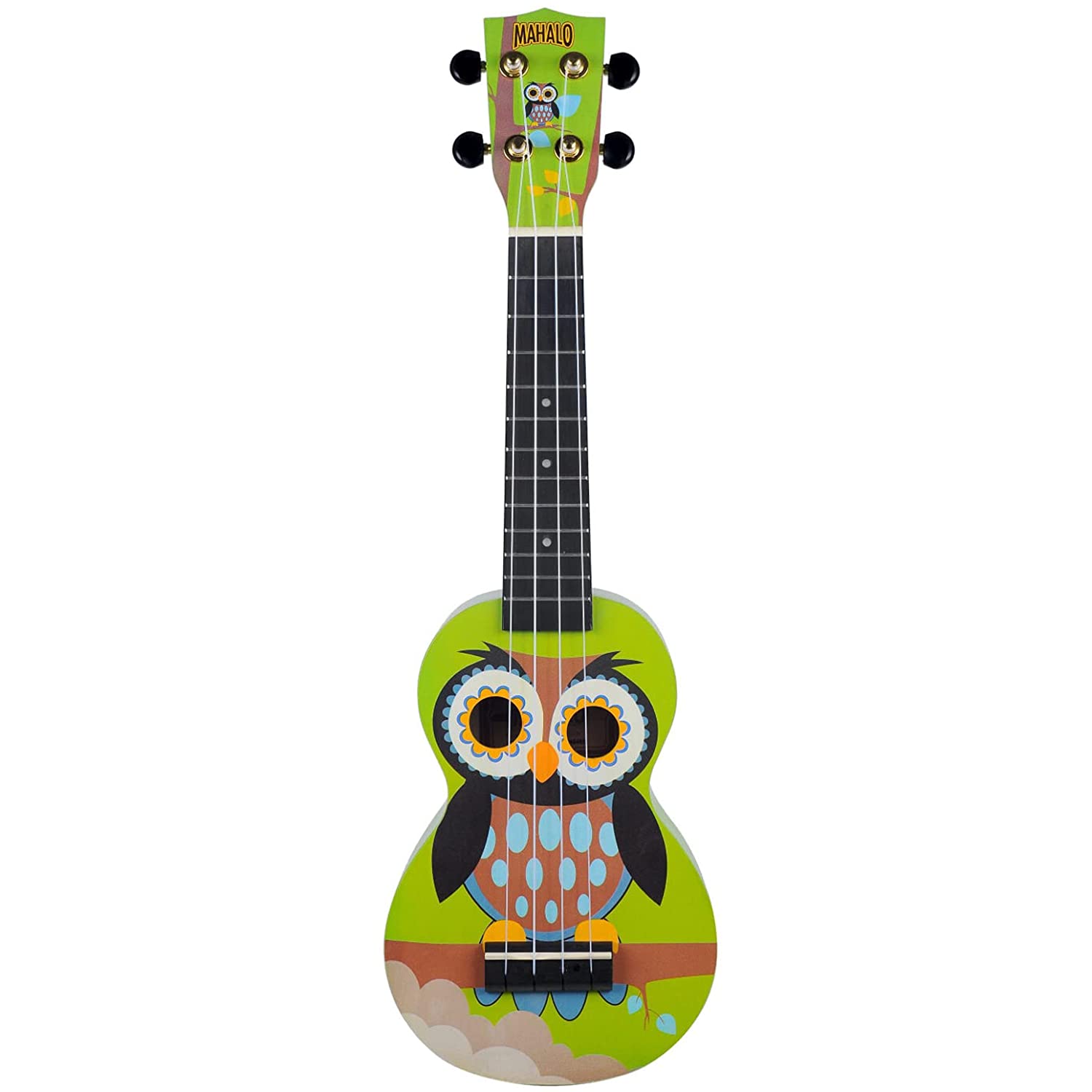 Mahalo MA1WL Owl Art Series Soprano Ukulele