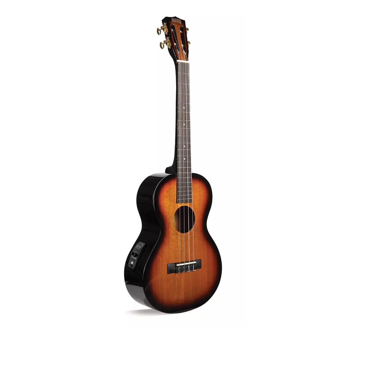 Mahalo Semi Acoustic Baritone Ukulele with accessories and Bag