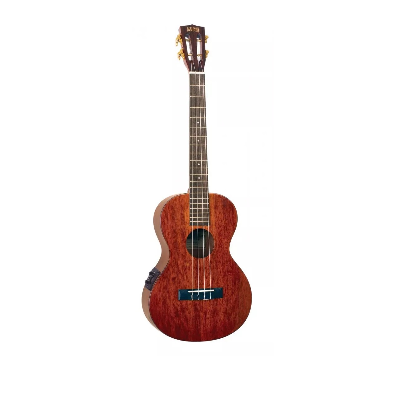 Mahalo Semi Acoustic Baritone Ukulele with accessories and Bag