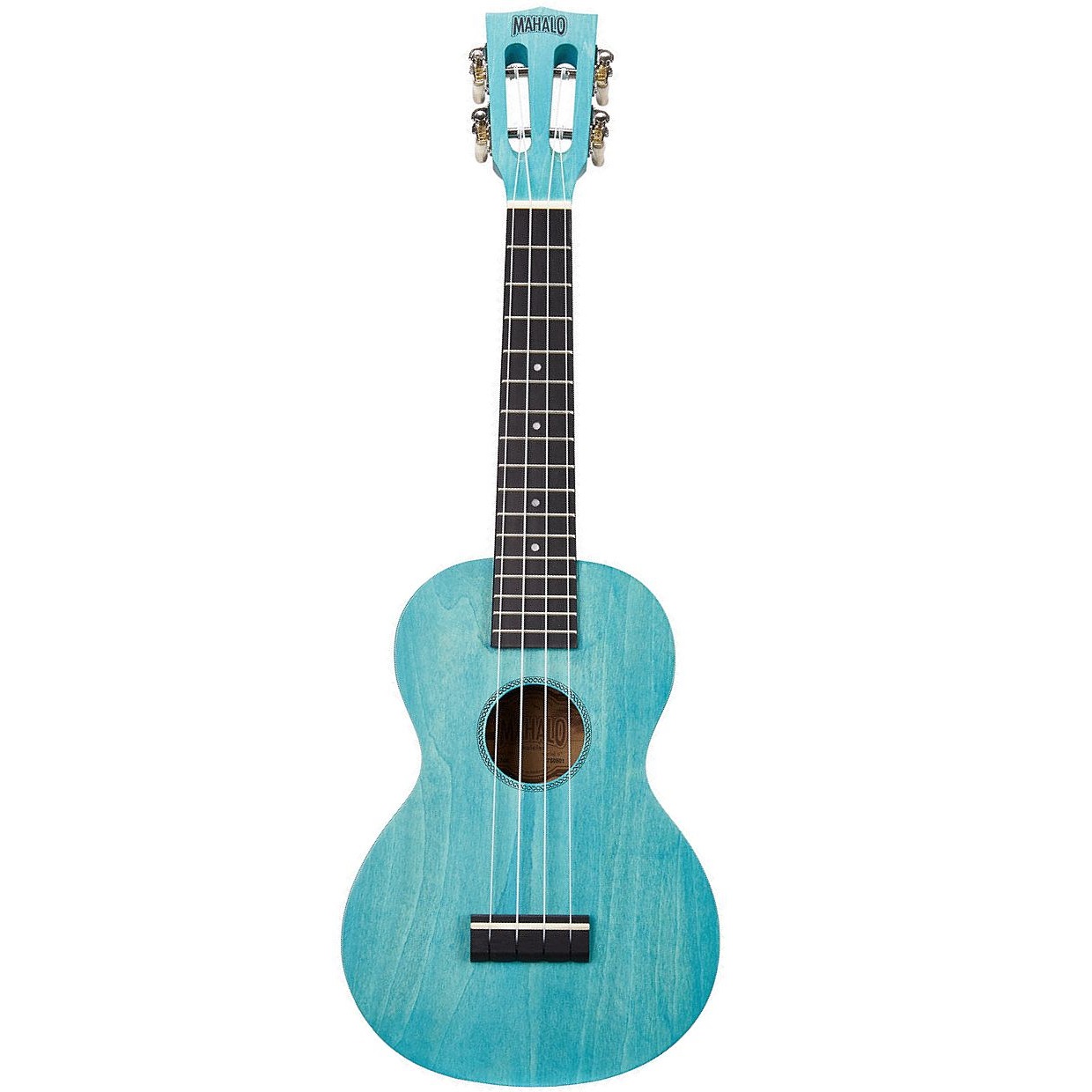 Mahalo Ukuleles ML2AB Island Concert Ukulele with Gigbag-Acqua Blue ml-2-ab