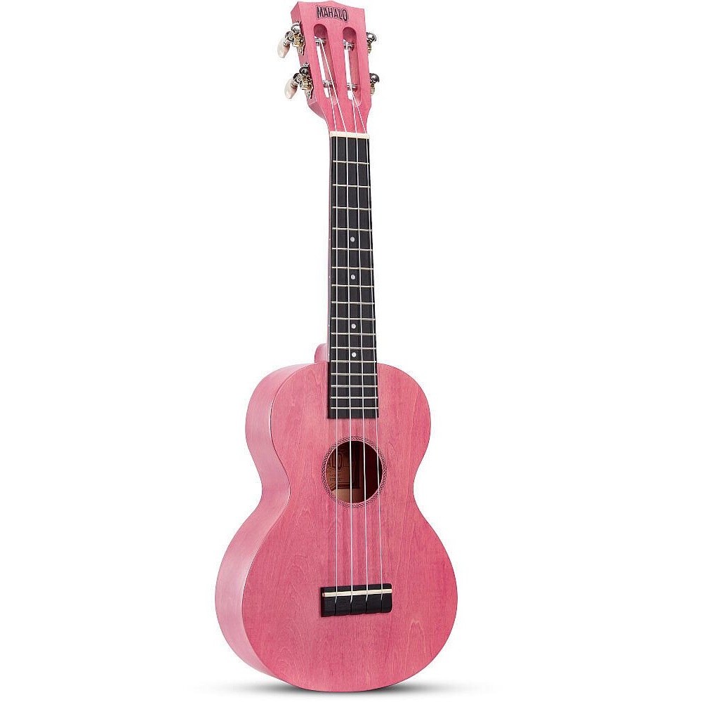 Mahalo Ukuleles ML2CP Island Concert Ukulele with Gigbag-Coral Pink ml-2-cp