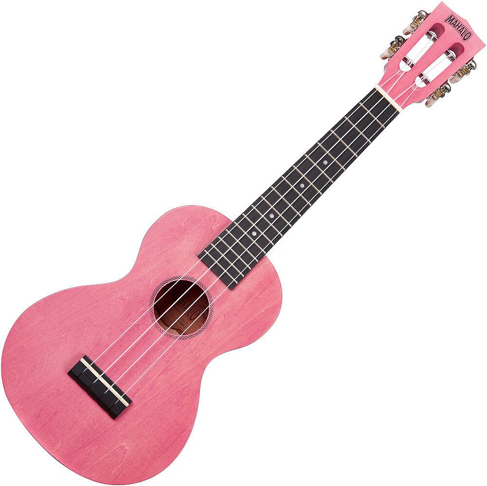 Mahalo Ukuleles ML2CP Island Concert Ukulele with Gigbag-Coral Pink ml-2-cp