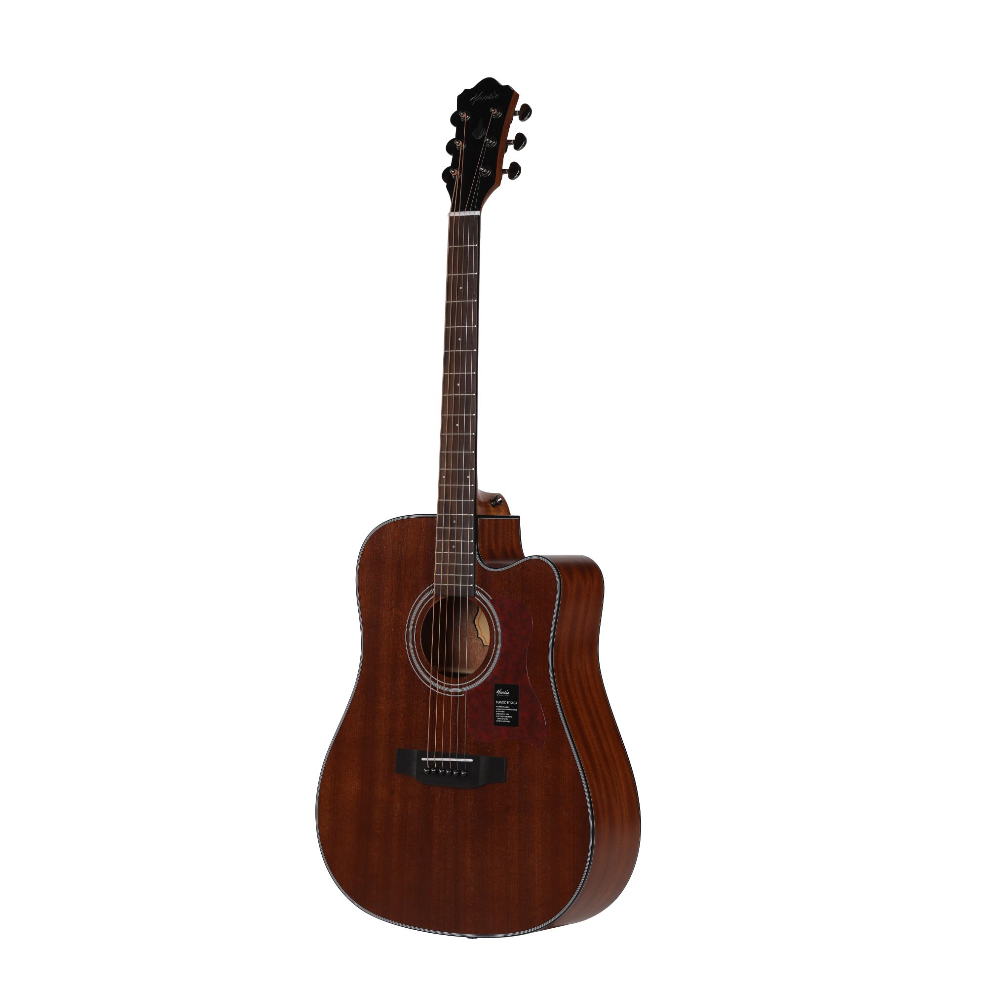 Mantic AG380C Acoustic Guitar -Sapele finish