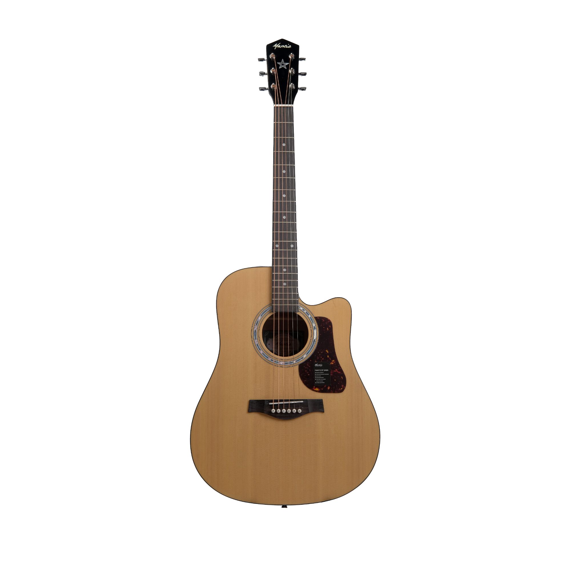 Mantic X310C Acoustic Guitar - Natural