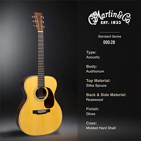 Martin 000-28 Re-Imagined Standard Series Acoustic Guitar Natural