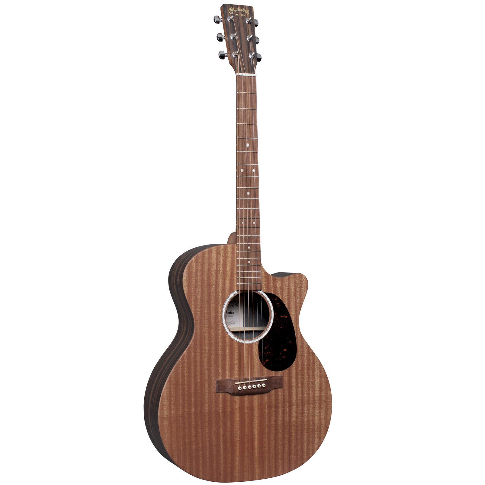 Martin X Series GPC-X2E Macassar Grand Performance Electro Acoustic Guitar