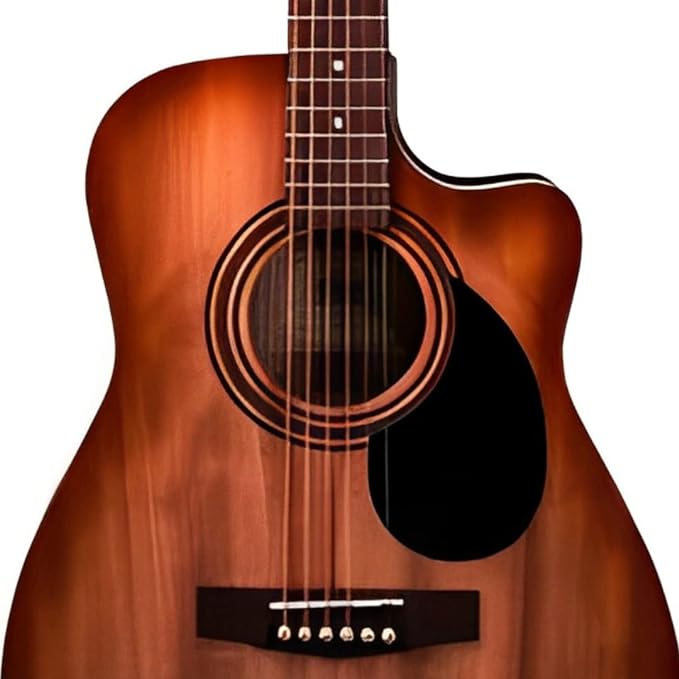 Cort AF500C Standard Series Open Pore Cutaway Acoustic Guitar