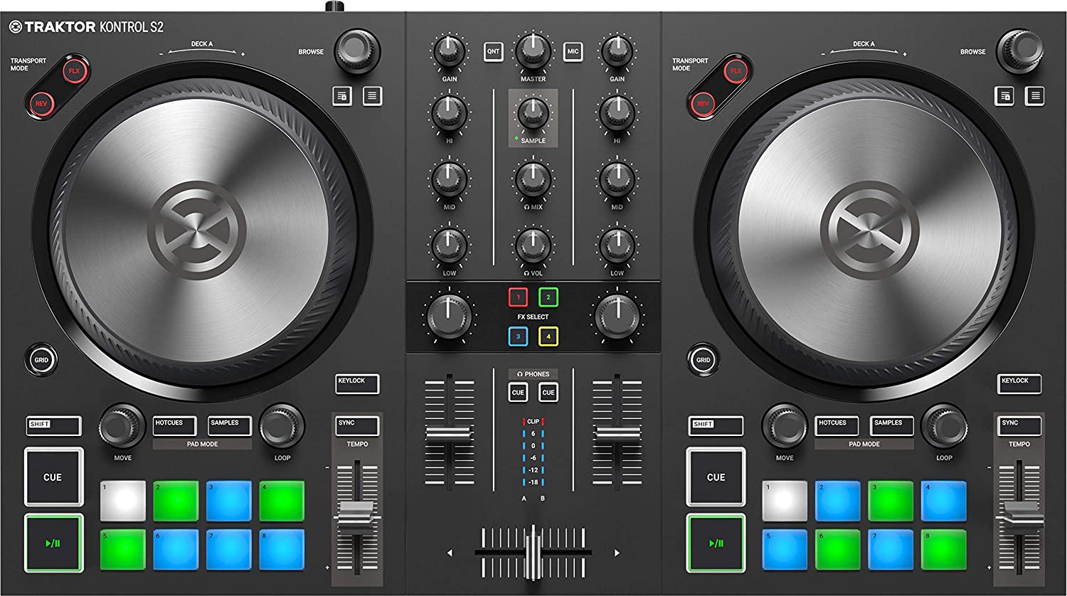 Native Instruments Traktor Kontrol S2 Mk3 DJ Controller